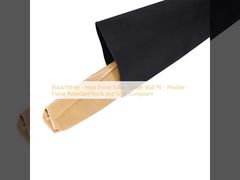 Negro/Blanco - Tubo termorretráctil - PE de pared simple - Flexible - Retardante de llama - Cumple con RoHs y Sony